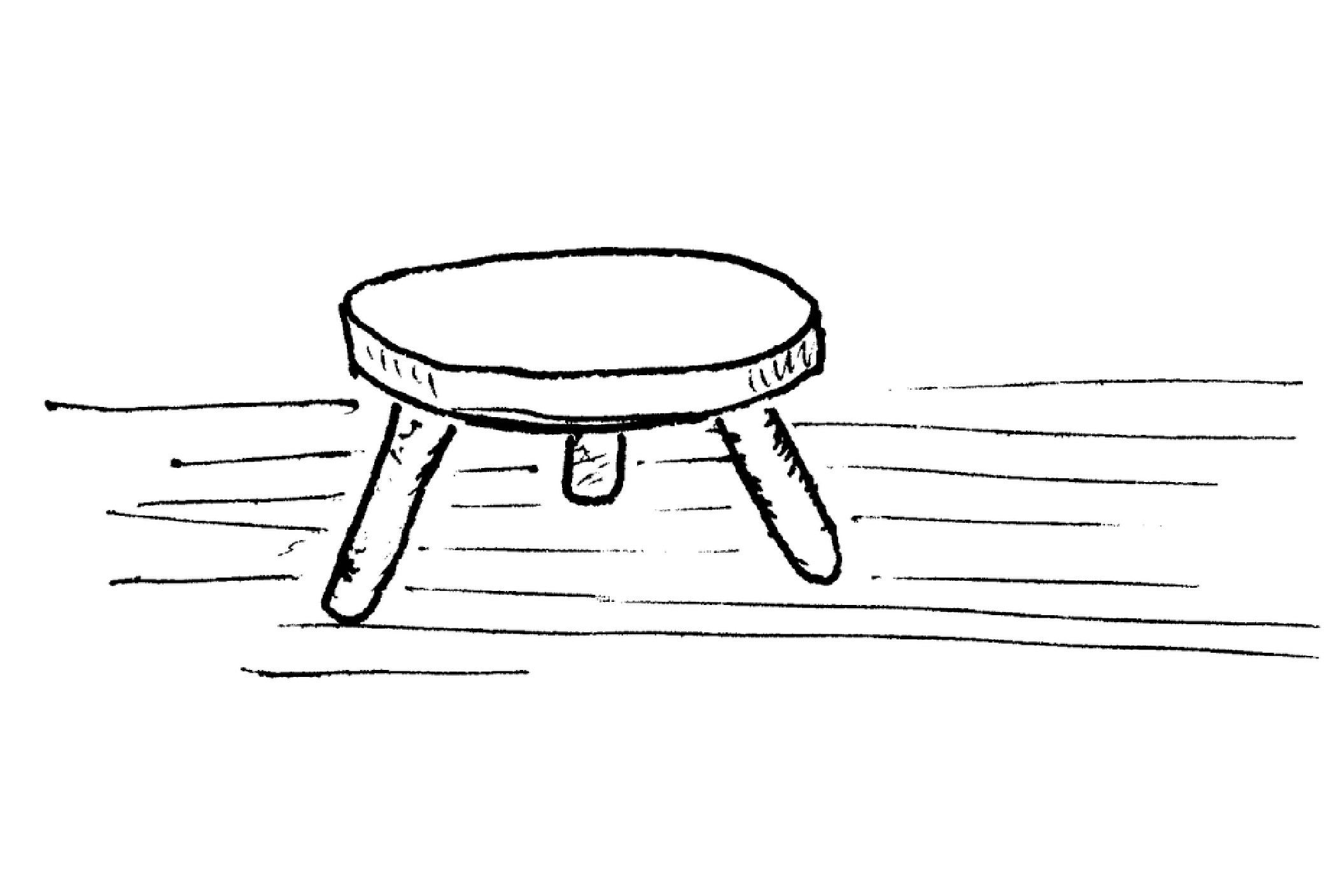 hand drawn stool2